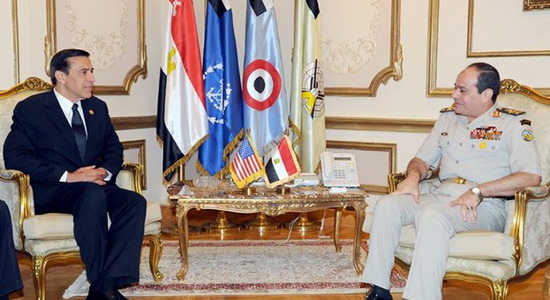 Al-Sisi  discusses Egyptian-American relations with Darrell Issa